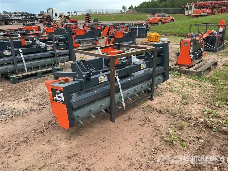 Handy HSNC78 78 in Skid Steer Power Rake (Unused) مكابس وميبسات التبن