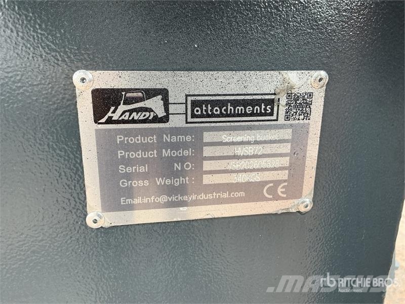 Handy HVSB72 72 in Skid Steer Screening Bucket (Unused) 篩分機