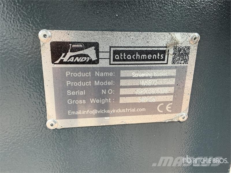Handy HVSB72 72 in Skid Steer Screening Bucket (Unused) 篩分機