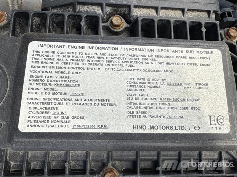 Hino 195 Fast kasse