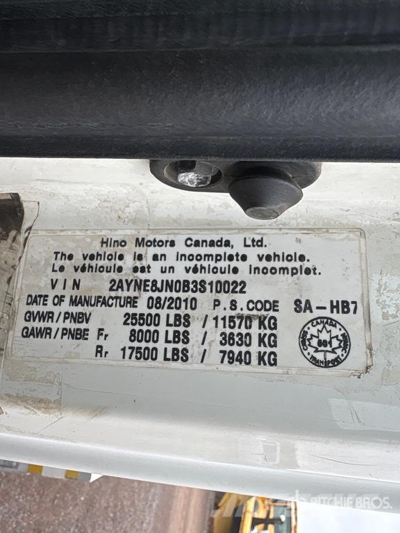 Hino 258 Hinausautot