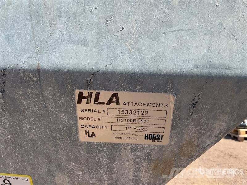 HLA ScatterShot HS1000 Hydraulic Salt Spreader - Fits  معدات نشر الرمال والملح