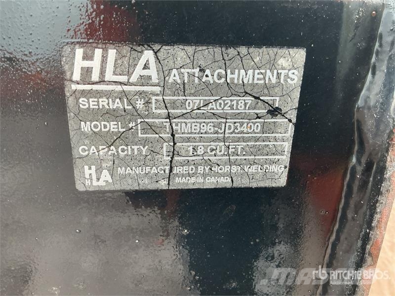 HLA THMB96-JD3400 97 in Cleanup Bucket Kanalak