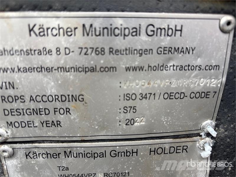 Holder S75 Municipal Tractor Construction - Others