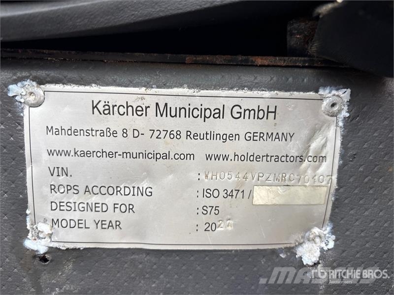 Holder S75 Municipal Tractor معدات البناء - غير ذلك