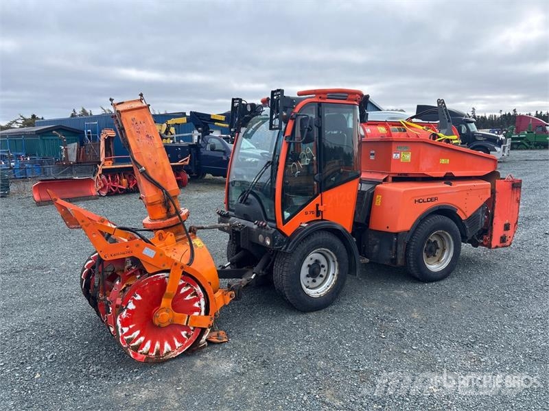 Holder S75 Municipal Tractor معدات البناء - غير ذلك