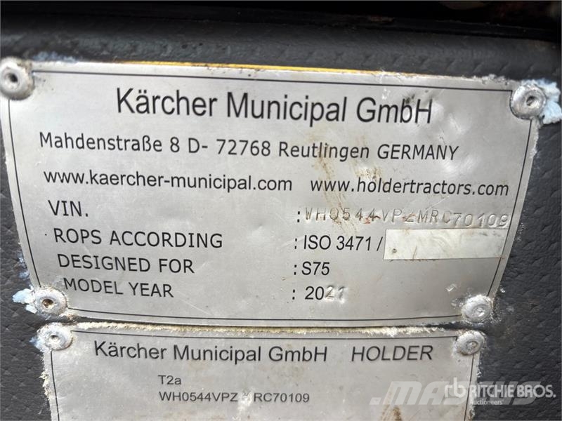 Holder S75 Municipal Tractor معدات البناء - غير ذلك