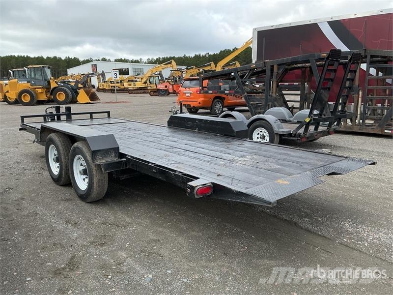 Homemade 20 ft T/A Tilt Deck Trailer Nizki nakladalci