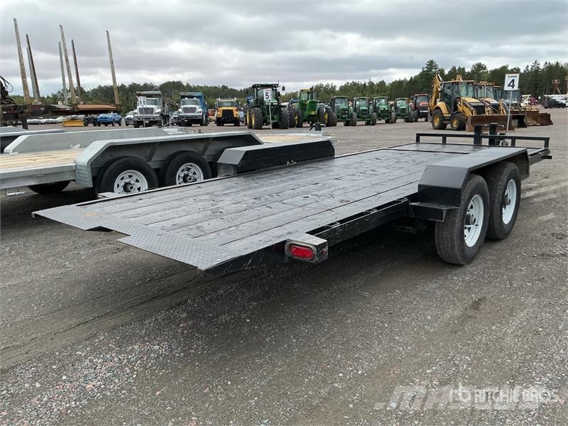 Homemade 20 ft T/A Tilt Deck Trailer Nizki nakladalci