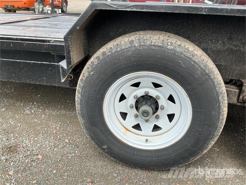 Homemade 20 ft T/A Tilt Deck Trailer Nizki nakladalci