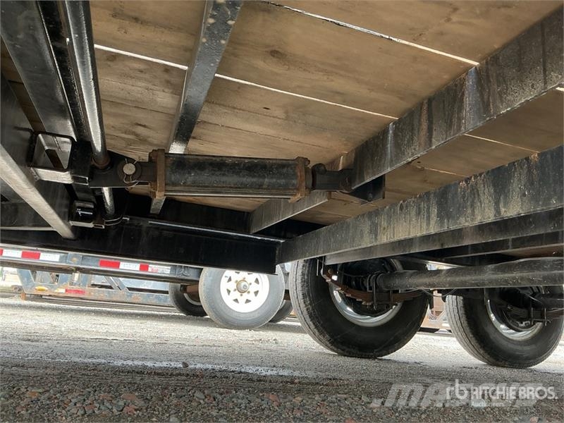 Homemade 20 ft T/A Tilt Deck Trailer Nizki nakladalci