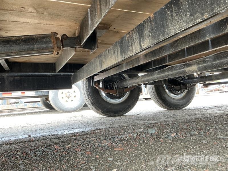 Homemade 20 ft T/A Tilt Deck Trailer Nizki nakladalci