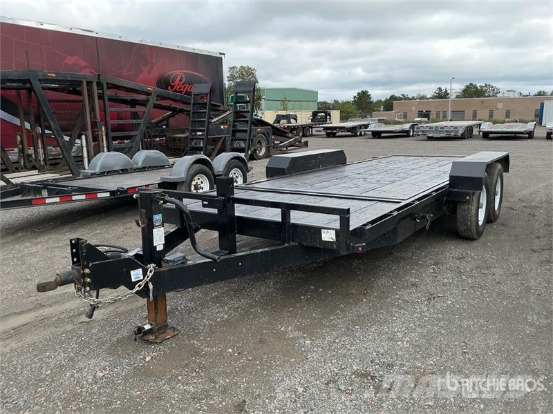 Homemade 20 ft T/A Tilt Deck Trailer Nizki nakladalci