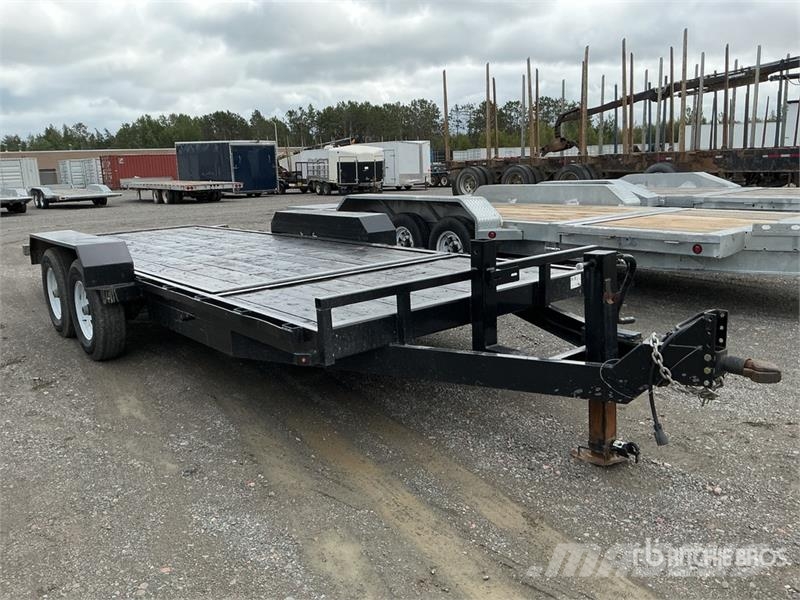 Homemade 20 ft T/A Tilt Deck Trailer Nizki nakladalci