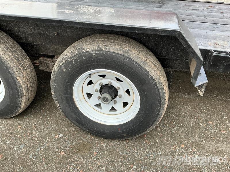 Homemade 20 ft T/A Tilt Deck Trailer Nizki nakladalci