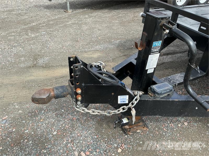 Homemade 20 ft T/A Tilt Deck Trailer Nizki nakladalci