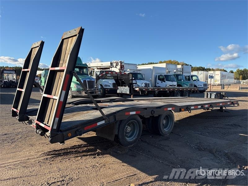  Homemade 28 ft T/A Equipment Trailer Autotransporter prikolice