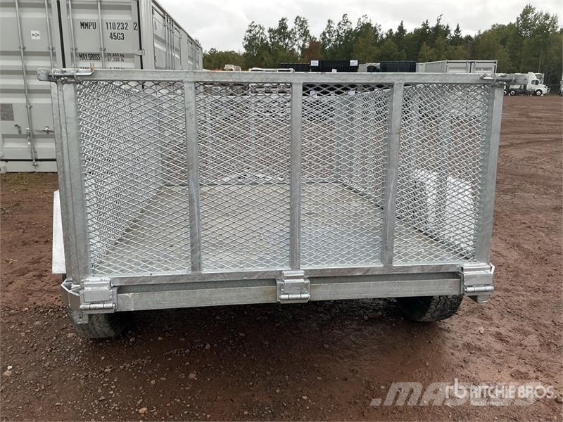  Homemade 8 ft S/A Galvanized Utility Trailer (Unus Egyéb pótkocsik