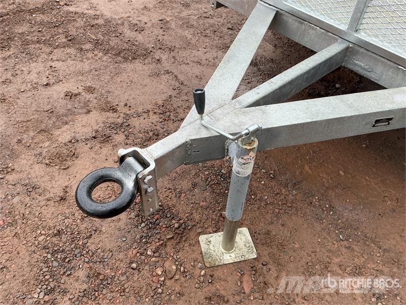  Homemade 8 ft S/A Galvanized Utility Trailer (Unus Egyéb pótkocsik