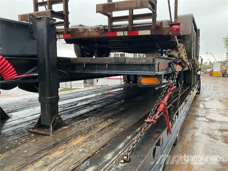 Homemade Lowboy Trailer Низкорамные прицепы
