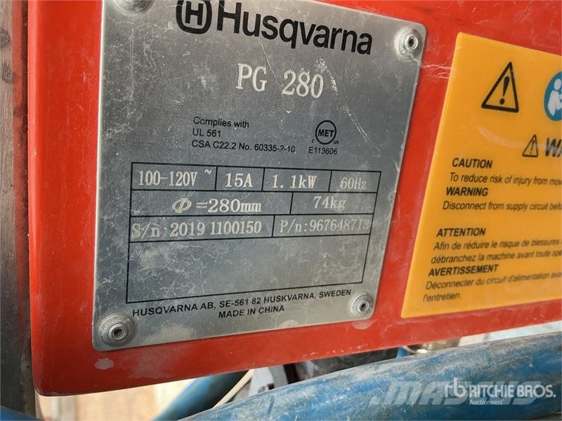 Husqvarna PG280 Mašine za mlevenje/ drobljenje