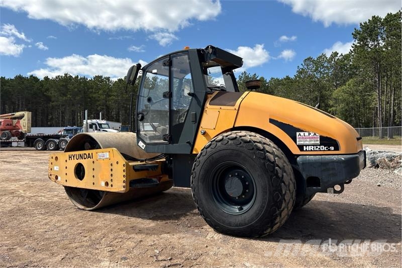 Hyundai HR120C-9 Smooth Drum Compactor Single drum rollers