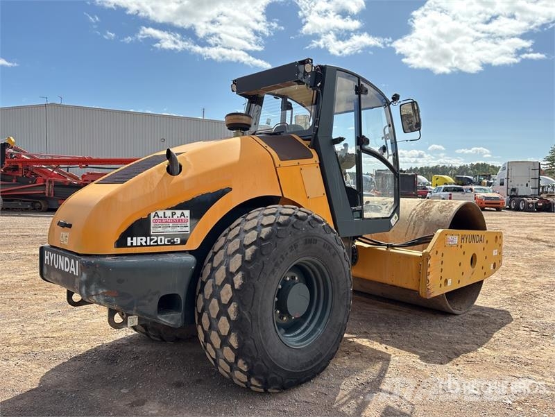 Hyundai HR120C-9 Smooth Drum Compactor Single drum rollers