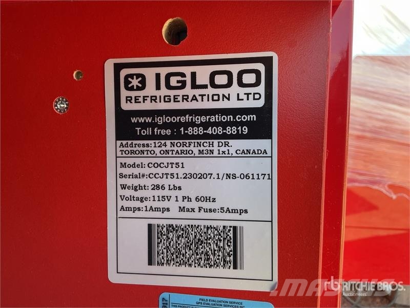 IGLOO COCJT51 Refrigerator Drugi deli