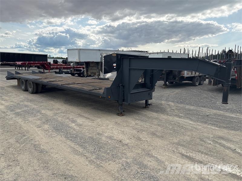 Imperial GN833 10TR 33 ft T/A Gooseneck Equipment Trailer Ремаркета за превоз на автомобили