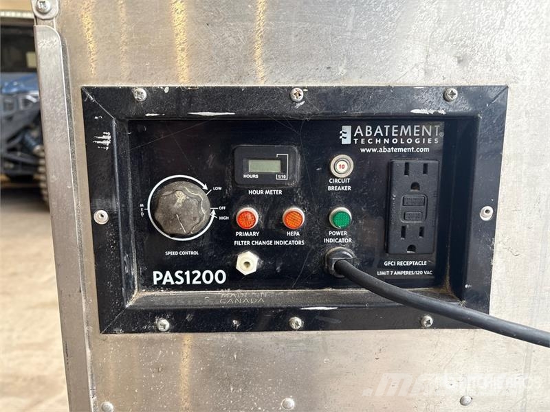 Industrial Abatement Fan Andre komponenter