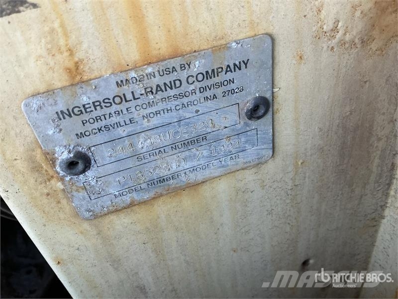 Ingersoll Rand P185CWJD Mobile Air Compressor Воздушные компрессоры
