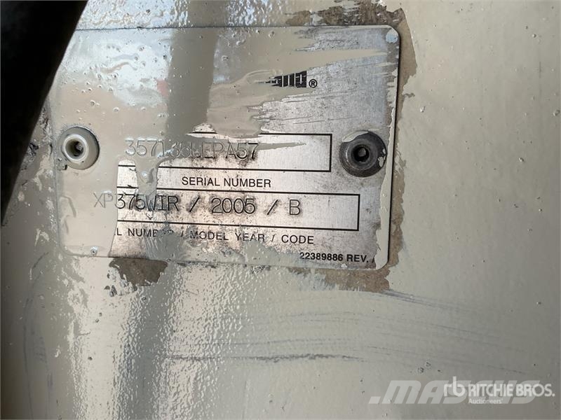 Ingersoll Rand XP375AWIR Compresseur