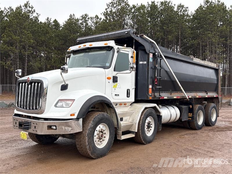 International HX620 Tipper trucks