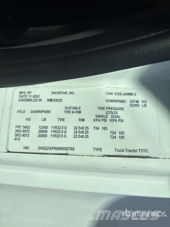 International LT625 Τράκτορες