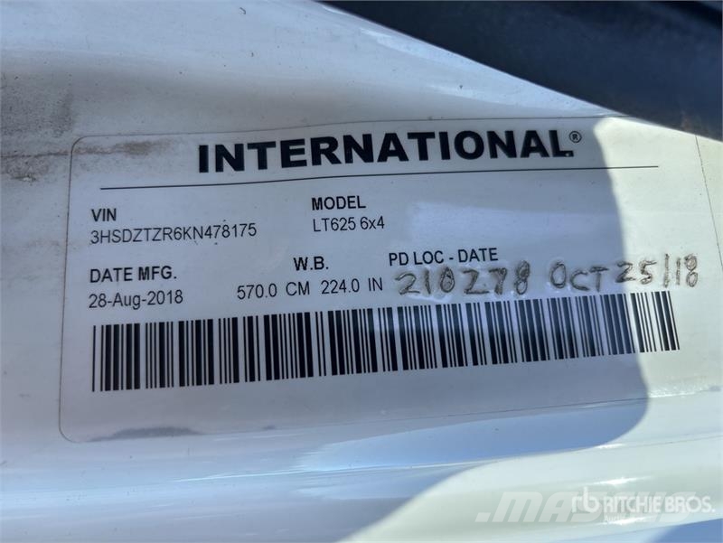 International LT625 Vlačilci