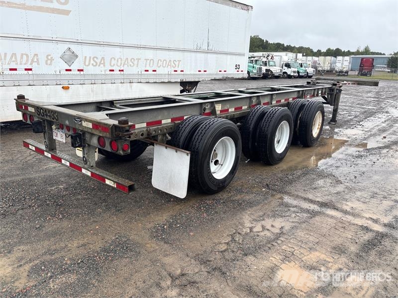  ITD 53 ft Tri/A Extendable Container Trailer Containeranhänger