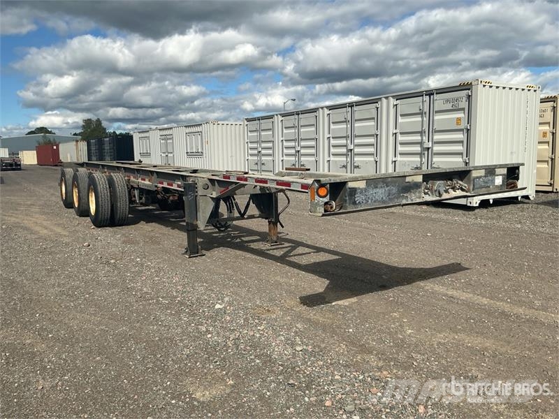  ITD 53 ft Tri/A Extendable Container Trailer Containerhenger