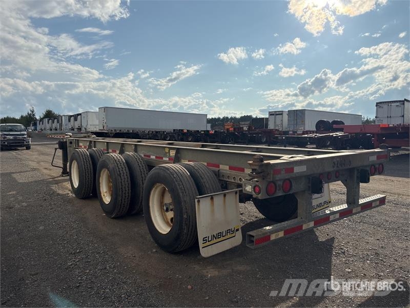 ITD 53 ft Tri/A Extendable Container Trailer Kontejnerske prikolice