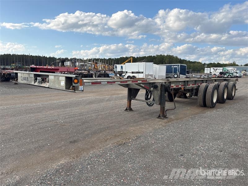 ITD 53 ft Tri/A Extendable Container Trailer Kontejnerske prikolice