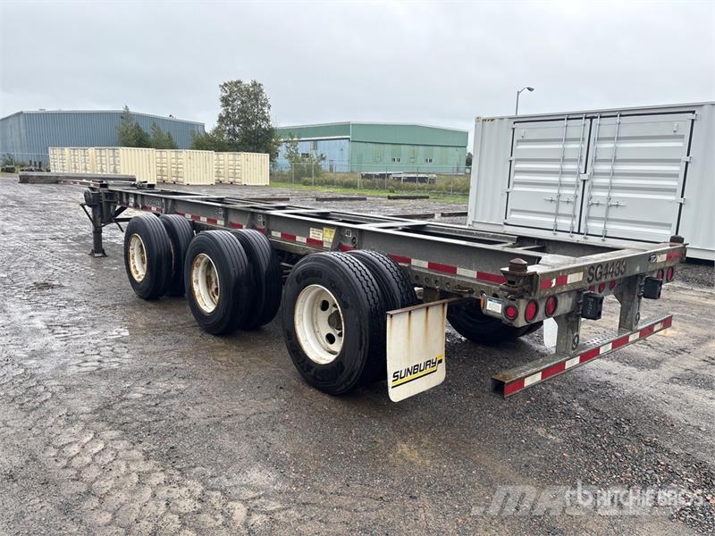 ITD 53 ft Tri/A Extendable Container Trailer Containeranhänger