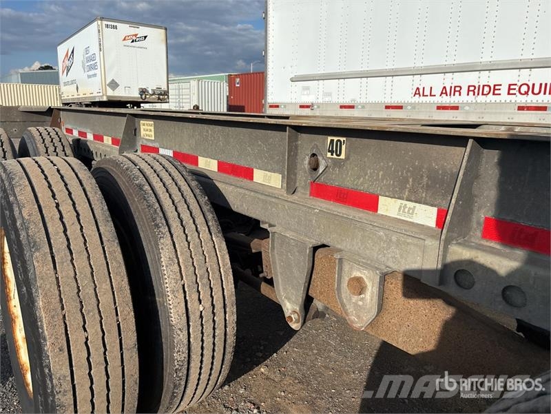 ITD 53 ft Tri/A Extendable Container Trailer Kontejnerske prikolice