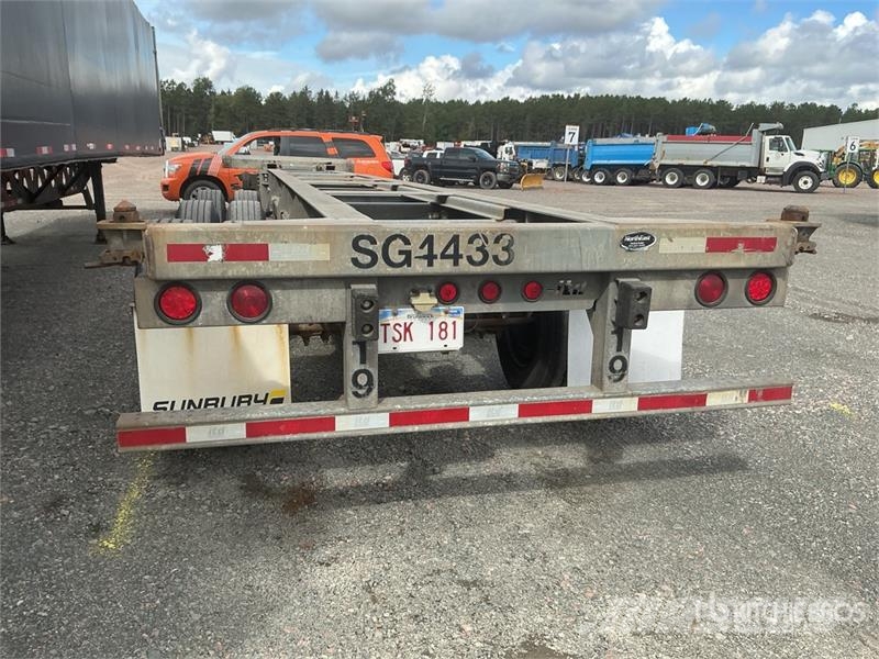  ITD 53 ft Tri/A Extendable Container Trailer Containeranhänger