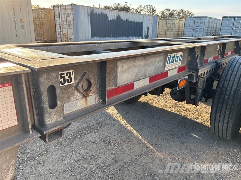 ITD Tri/A 40 ft - 53 ft Container Trailer Konténer keret / Konténeremelő pótkocsik