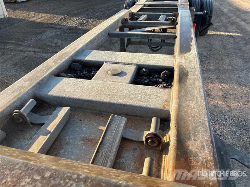 ITD Tri/A 40 ft - 53 ft Container Trailer Konténer keret / Konténeremelő pótkocsik