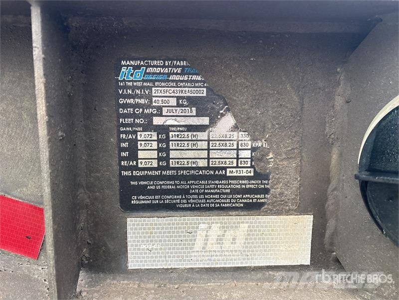  ITD Tri/A Container Trailer 货柜车
