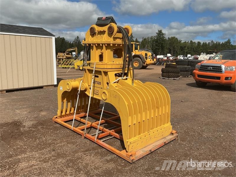 JISAN JSG2100 83 in Q/C Rotating Excavator Grapple - Fit Haaratsid