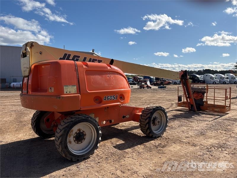 JLG 460SJ 2WD Dual Fuel Telescopic Boom Lift Teleskopske podizne platforme