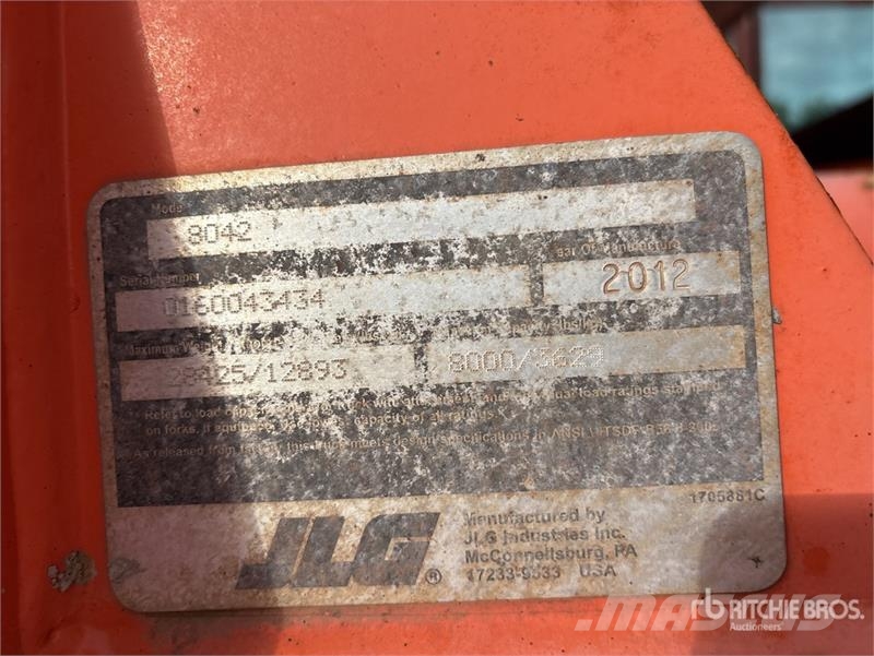JLG 8042 Telescopic handlers