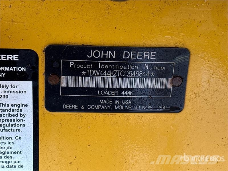 John Deere 444K Wheel Loader Tekerlekli yükleyiciler