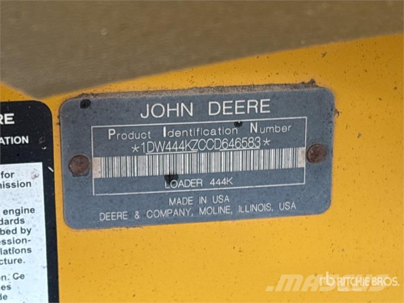 John Deere 444K Wheel Loader Kolesni nakladalci